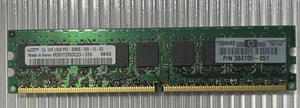 Samsung M391T2953CZ3-CE6 1GB DDR2 SDRAM Server RAM Memory - Picture 1 of 1
