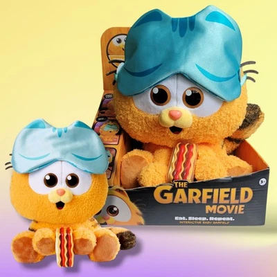 Peluche interactivo Garfield The Movie Eat Sleep Repeat Baby Garfield 10" Foto 1 de 4