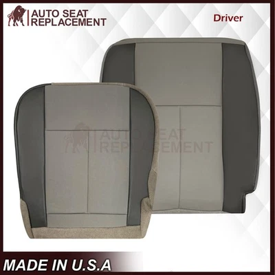 Fundas de asiento del lado del conductor gris tela para Nissan NV1500 NV2500 NV3500 2012-2021 Foto 1 de 4