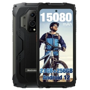 Blackview BV9300 Android 13 Telefon komórkowy 21GB + 256GB 120Hz 15080mAh Outdoor Smartphone - Zdjęcie 1 z 15