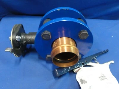 Nueva válvula de mariposa Nibco LD2000 con 2-1/2 pulg. Prensa accesorios cobre Foto 1 de 4