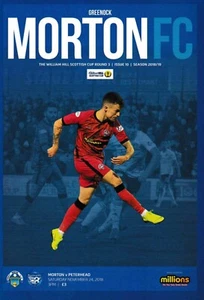 Morton v Peterhead 2018 Scottish Cup Football Programme - Picture 1 of 1