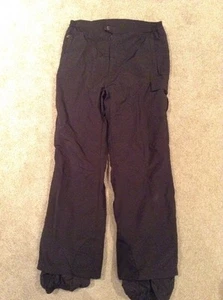 OBERMEYER Cargo Lined Ski / Snow Pants, Unisex Junior's Size 18, Black - Picture 1 of 4