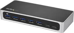 StarTech 7 Port USB-C Hub with Fast Charge Port - 5 x USB-A 2 x USB-C - Picture 1 of 6