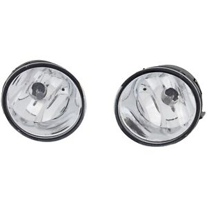 Fog Light Lamp Assembly Set For 2004-2015 Nissan Titan Left and Right with Bulb