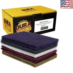 Paquete de variedad de almohadillas raspaduras gruesas a ultrafinas - Perfecto para todas las superficies Paquete de 10 - Imagen 1 de 2