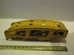 VINTAGE PRESSED STEEL TRUCK BODY TRAILER HAULER CAR AUTO STRUCTO FRAME RESTORE * - Picture 1 of 5