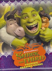 SHREK THE THIRD MOVIE 2007 INKWORKS FACTORY BINDER ALBUM FOR CARD SET