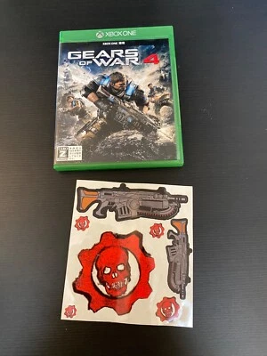 Gears of War 4 GoW w/Sticker Import Japan Xbox One Japanese ver. - Image 1 of 4