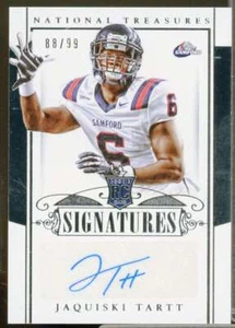 Jaquiski Tartt AU 2015 Panini National Treasures Collegiate Multisport #250 - Picture 1 of 2