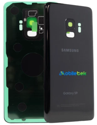 NUEVA cubierta de puerta trasera Samsung Galaxy S9 con lente de cámara Foto 1 de 3