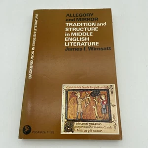 Allegory And Mirror Tradition And Structure In Middle English Lit 1970 Wi - Bild 1 von 16