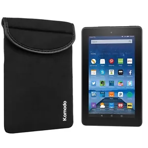 Neoprene Tablet Case for Amazon Fire 7 Padded Soft Cover Kindle Sock Protection - Picture 1 of 6