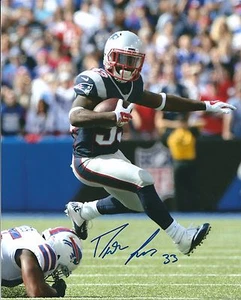 Autographed Dion Lewis 8x10 New England Patriots Photo with COA - Picture 1 of 1