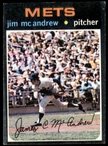 2017 Topps #428 Jim McAndrew New York Mets - Picture 1 of 2