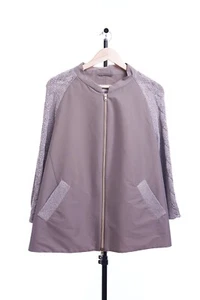 Women's HERNO Gray Jacket Coat Size (50) - Picture 1 of 11