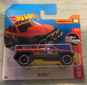 DIE CAST " OFF - DUTY " HOT WHEELS SCALA 1/64 - Imagen 1 de 1