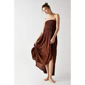 VESTIDO MAXI FREE PEOPLE ENDLESS SUMMER PEQUEÑO S CON CORDONES SUBIENDO LA TEMPERATURA - Imagen 1 de 3
