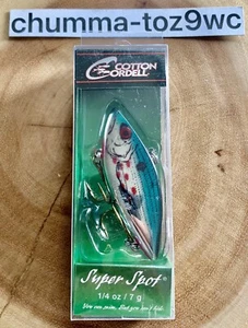 Super Spot Lipless Crankbait, Cotton Cordell, Bass Fishing. Free Shipping! NWT! - Picture 1 of 12