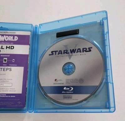 Star Wars The Empire Strikes Back Blu-ray Disc Only Jurassic World READ! - Image 1 of 4