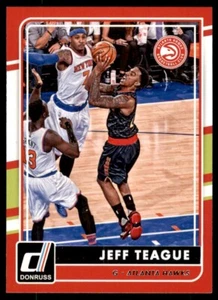 2015-16 Donruss Jeff Teague Atlanta Hawks #175 - Picture 1 of 2