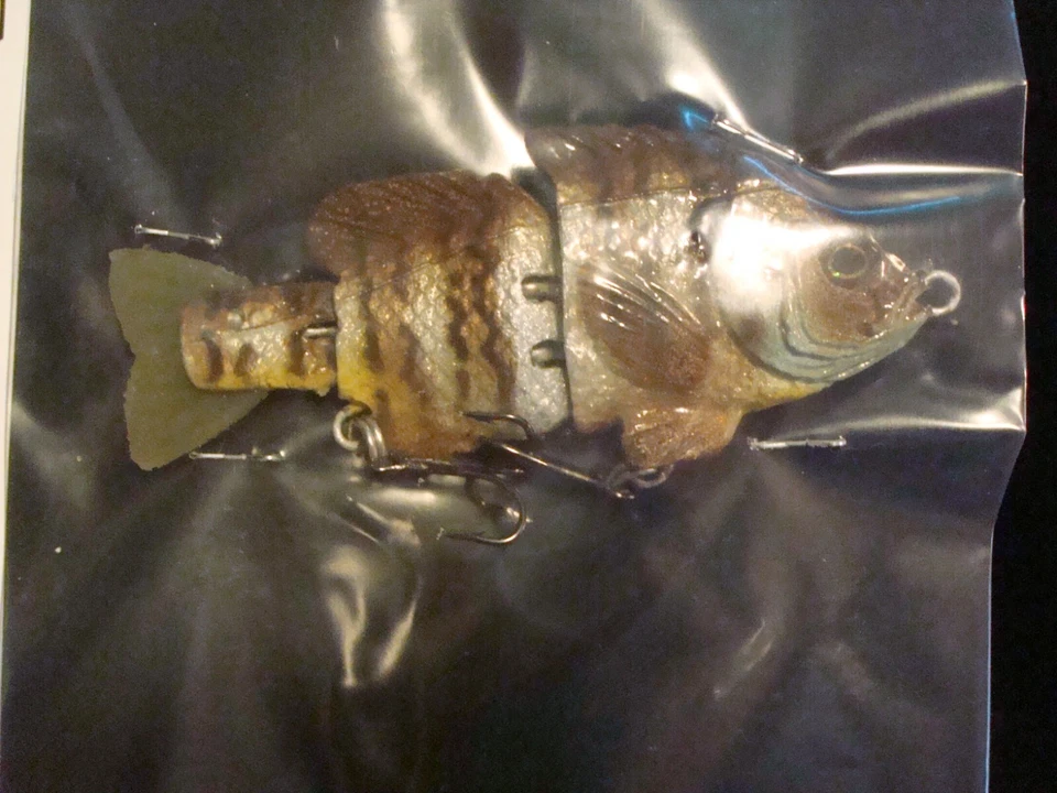 Mattlures 6 pulgadas branquia dura con 4 colores y 3 tarifas de otoño disponibles nuevo en paquete Foto 1 de 1