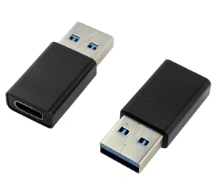 (Pack of 2) USB 3.2 10bps Type A to USB-C Type C Charging Data Adaptor Convertor - Picture 1 of 4