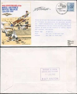 C77b 50. Jahrestag der RAF Dental Branch signiert von Sqn Ldr Mitchell (A) - Bild 1 von 1