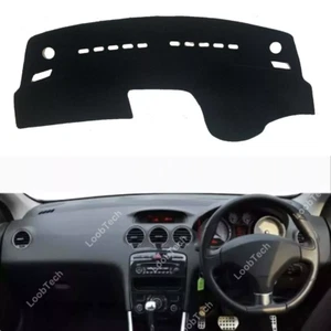 For Peugeot 308 308sw Anti-UV Dash Mat Sunshade Carpet Dash Board Pad Cover - Picture 1 of 9