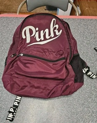 Victoria’s Secret ROSA Colegial y Clásica Mochila Bolso para Laptop Foto 1 de 4