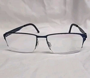 OVVO Optics 2752 Navy Blue Handmade Titanium Eyeglass Frame 54/17/140 - Picture 1 of 8