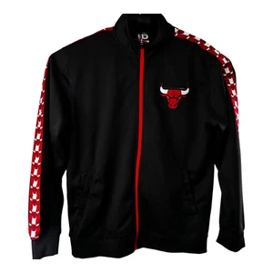 NBA Chicago Bulls Full Zip Jacket Size XL 100% Polyester - Picture 1 of 6
