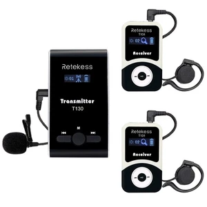 T130 Wireless Audio Tour Guide System, Translation Headphones for Church, Cla... - Picture 1 of 9