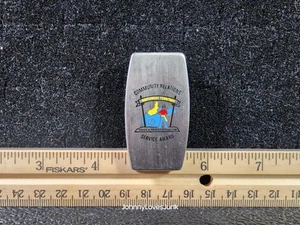 Vintage Zippo Pocketknife/Money Clip West Virginia Bell Telephone Service Award - Picture 1 of 2
