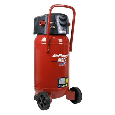 Sealey Compressor 50ltr Belt Drive 2Hp Oil Free Oil Free Compressor SAC05020 - Image 1 of 4