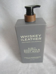 WHISKY Y CUERO SOUTH CALIFORNIA CHAMPÚ 2 EN 1 Y LAVADO CORPORAL VAINILLA SÁNDALO - Imagen 1 de 3