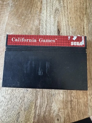 California Games Sega Master System Cartridge 1980s Made in Japan Rare - Image 1 of 2