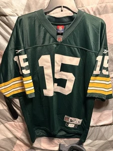 NFL Throwback Bart Starr Green Bay Packers Reebok Stitched Jersey Large - Picture 1 of 7