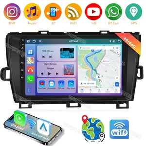 Reproductor de radio para automóvil multimedia Android GPS 4+64G para Toyota Prius 30 2009-2013 - Imagen 1 de 16