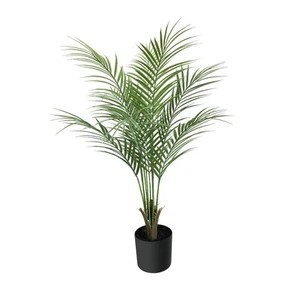 Artificial Palm Plant 3FT Fake Palm Tree with 9 Trunks Perfect 36inch Faux Tr... - Picture 1 of 7