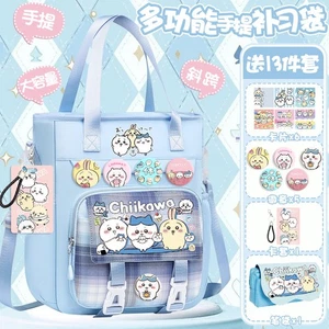 Cartoon Chiikawa Schoolbag Shoulder Bag Hachiware Usagi Handbags Student Bags - Picture 1 of 16