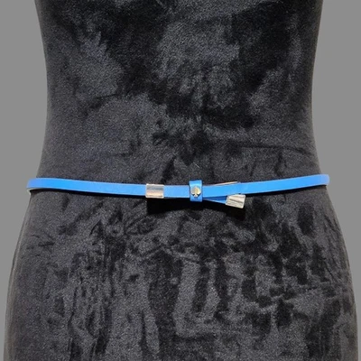 Cinto Kate Spade New York grande ribeirinho arco couro presente de férias! - Imagem 1 de 4