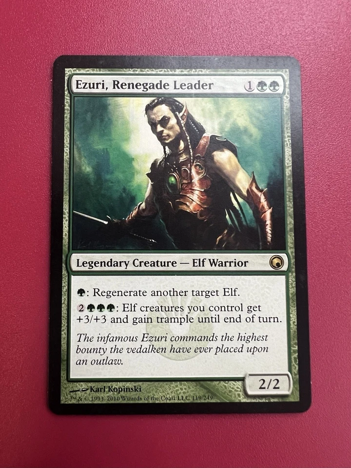 *** Ezuri, Renegade Leader *** Scars of Mirrodin NM/LP MTG English - Image 1 of 1