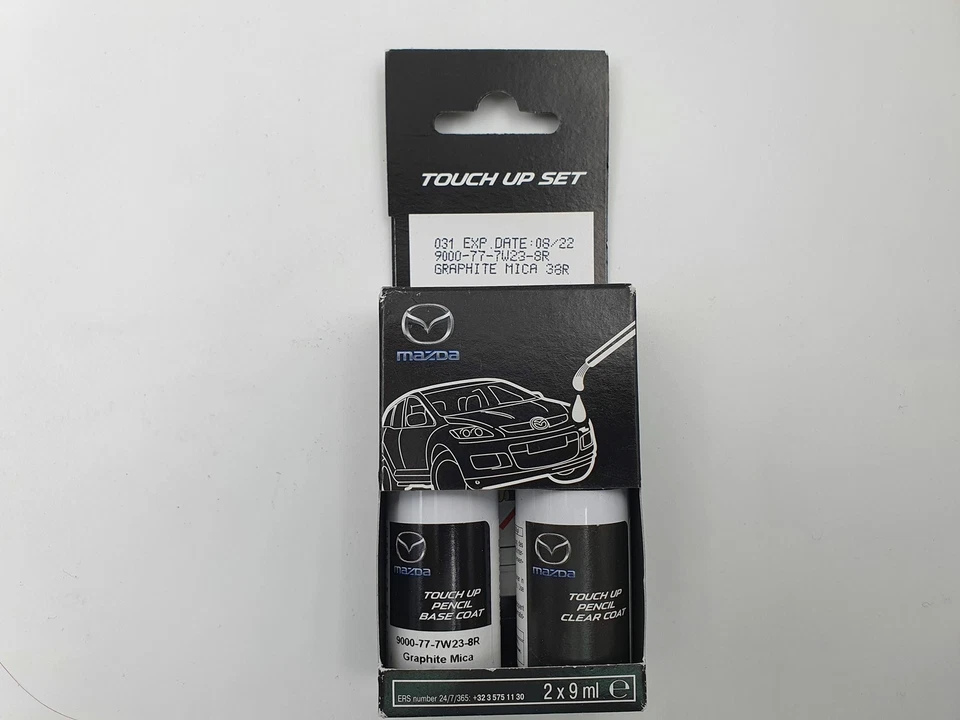 Kit de pincel de retoque original Mazda Graphite Mica 38R OEM part 9000777W238R - Imagem 1 de 1