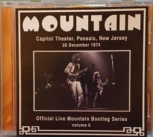 MOUNTAIN -CAPITOL THEATER, PASSAIC, NEW JERSEY - DEC, 28 1974 -VOICEPRINT -UK CD - Picture 1 of 1