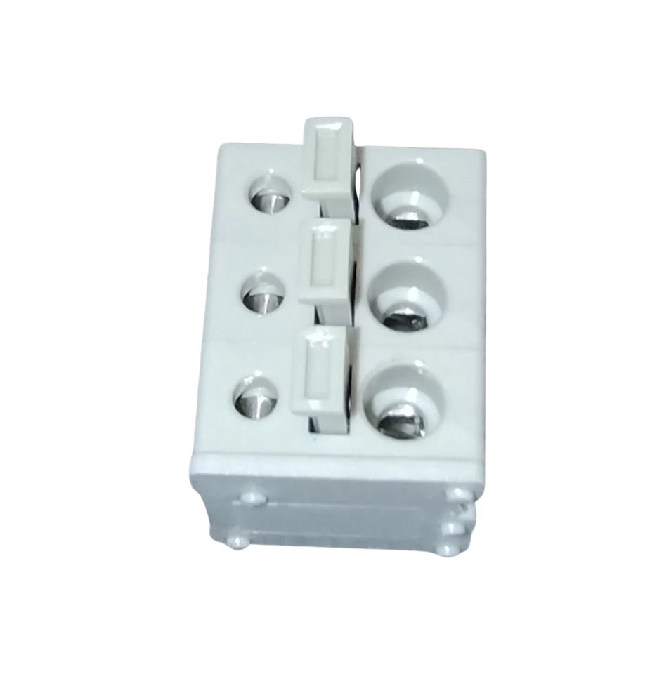 Terminal Block Screwless 3 Position TBL009V-500-03GY-2GY - Image 1 of 1