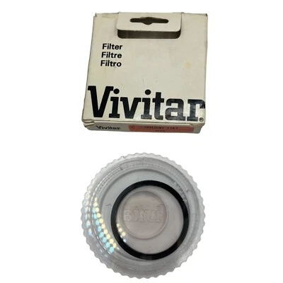 Vivitar Skylight (1A) Camera Lens Filter 52mm With Original Box 58h - Image 1 of 3
