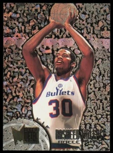 1995-96 Fleer Metal Rasheed Wallace Rookie Washington Bullets #208 - Picture 1 of 2