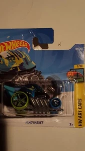 Hot Wheels 2022-Head Gasket- grün/blau, HW Art Cars, 7/10, #184 - Bild 1 von 2