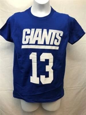 Nueva Camisa Odell Beckham Jr Jóvenes Defecto Menor New York Giants #13 Tallas S-M-L-XL Foto 1 de 4